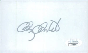 Doug Drabeck Pittsburg Pirates Signed 3x5 Index Card JSA Authenticated - Picture 1 of 2