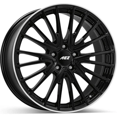 Cerchi in lega AEZ BERLIN 19" 8.5J 5x112 ET 46 66.6 BLACK LIP POLISHED - Imagen 1 de 2