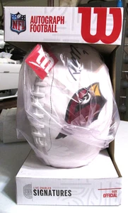 Wilson NFL Autograph Football Official Size - Arizona Cardinals - Byron Murphy - Picture 1 of 4