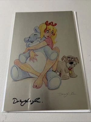 Mandy - A Tribute to Dean Yeagle Mandy SIGNED METAL Bear Cover w/COA - Ltd 10 - Image 1 of 4