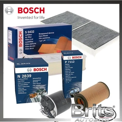 SERVICE KIT for Mercedes SLC 250 2.1 R172 OM651.980 - Bosch Full Filters Set - Image 1 of 4