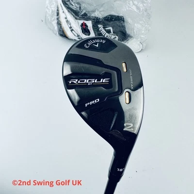 Callaway Rogue ST Pro #2 Hybrid / 18 Degree / Stiff Flex Tensei AV White 85 RH - Image 1 of 4