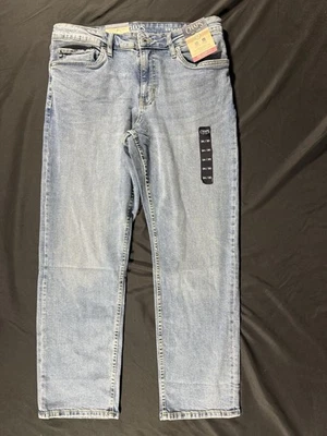 NEW CHAPS Denim Men's Straight Leg 34x30 Blue Jeans Relaxed Fit - Image 1 of 4