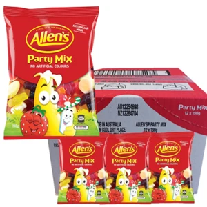 Allens Party Mix 190g x 12 Packs Party Favours Halloween Candy Bulk Lollies - Bild 1 von 3