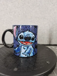 Walt Disney Lilo & Stitch Sketch Paint Animation 20 oz Ceramic Coffee Mug - Picture 1 of 7