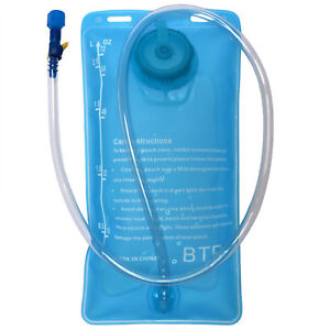 BTR Hydration Water Bag Bladder for Cycling, Hiking & Running. BPA & BPC Free.2L
