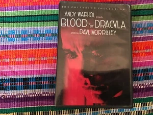 Blood for Dracula (1974) Paul Morrissey Andy Warhol Criterion - Picture 1 of 4