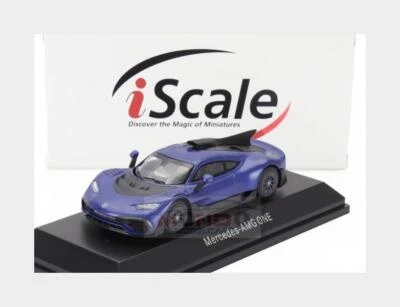 1:43 I-SCALE Mercedes Benz One Amg (C298) 2023 Brillant Blue Black 430000002015 - Immagine 1 di 2