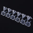 12Pcs Clear Plastic Funnels For Empty Bottle Filling Perfumes Essential Oi Yt