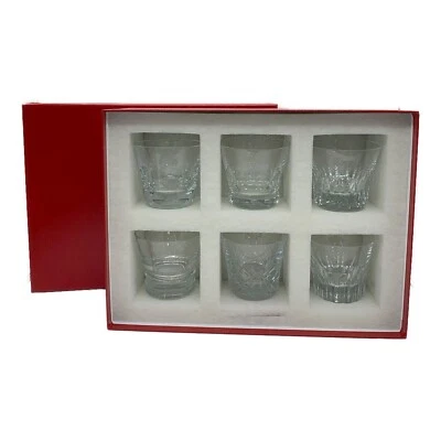 Baccarat Everyday Classic 6 tumblers Set BIBA ETNA VEGA ROSA STELLA BELUGA Boxed - Image 1 of 4