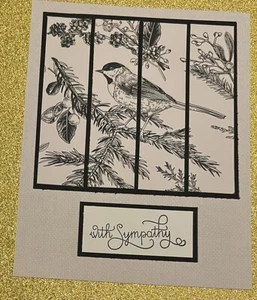 Handmade Sympathy Card - Picture 1 of 2