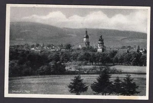 Ansichtskarte Ohrdruf Gesamtansicht gelaufen 1941 Feldpost - Imagen 1 de 2