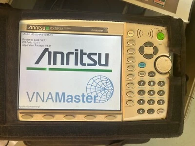 Anritsu MS2034A VNA Master analyzer: 2MHz-4GHz SA: 9kHz-4GHz Calibrated - Image 1 of 4