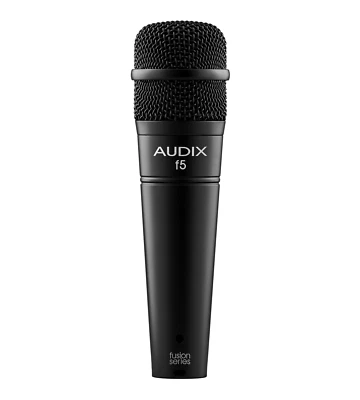 Audix F5 Microphone. Snare, Tom, Guitar Amp/Cab, Percussion, etc. Hypercardioid. - Image 1 of 3
