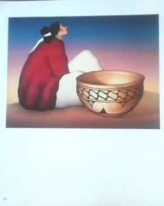 R.C.Gorman Print-"COCHID"-Navajo, Native American Women -11x10 - 7.99 - Picture 1 of 1