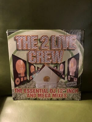 2 Live Crew The Essential DJ 12" 2 LP Vinyl & Mega Mixes  2002 In Shrink VG+ - Image 1 of 3