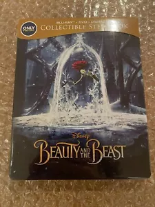 Beauty and the Beast 2017 Best Buy Exclusive Blu-ray OOP Steelbook Schöne und da - Bild 1 von 6
