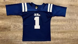 University Of Mississippi Ole Miss Rebels Football Jersey #1 Youth Medium - Picture 1 of 6