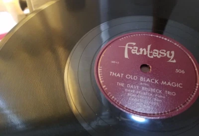 78RPM Fantasy Dave Brubeck - Undecided / That Old Black Magic, high-grade E E- - Image 1 of 4