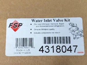 Genuine Whirlpool Water Inlet Valve Kit 4318047 - Picture 1 of 1