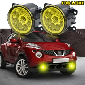 PAR DE LUCES ANTINIEBLA LED para parachoques delantero para Nissan Juke 2011 2012 2013 2014 - Imagen 1 de 11