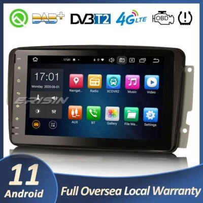 8-Core CarPlay DAB+ 64GB Android 12 Autoradio Mercedes C/CLK/G Class Vito Viano - Imagen 1 de 4
