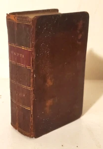 RELIGION: PSALMS, Isaac Watts, 1818, Leather - Imagen 1 de 15