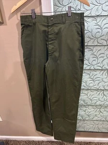 Boy Scouts of America Elastic Pants 4 pocket Waist 32 Inseam 32 Hem 1 1/2 - Picture 1 of 9