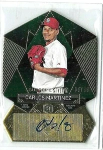 Autógrafo certificado troquelado Carlos Martinez 2014 Topps Supreme Styling #/45 - Imagen 1 de 1