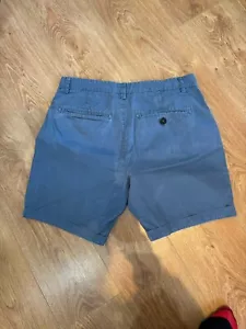 Next Blue chino shorts 34 Waist - Picture 1 of 4