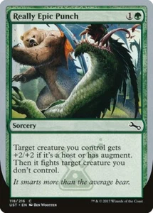 Magic the Gathering (mtg): UST: Really Epic Punch (x 4) - Picture 1 of 1