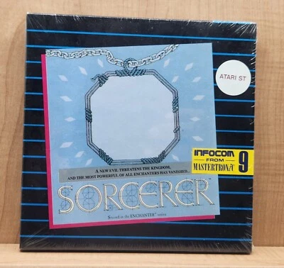 Atari ST Sorcerer Infocom from Mastertronic Vintage 1991 Interactive Video Game - Image 1 of 4