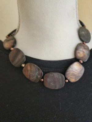 Мерцающие раковины перламутр абалон бронза с бусинами прокладки - Изображение 1 из 4