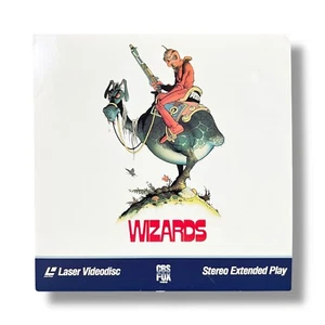 1989 Wizards Laserdisc Animated Adult Fantasy Richard Romanus Ralph Bakshi 1977 - Picture 1 of 10