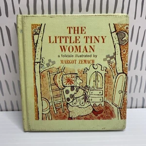 The Little Tiny Woman A Folktale Illustrated Margot Zemach 1967 Hardcover As Is - Picture 1 of 18