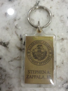 Portachiavi Stephen A Zappala procuratore distrettuale contea di Allegheny, Pittsburgh, PA - Foto 1 di 4