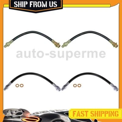 Комплект переднего заднего тормозного шланга 4x для 1951-1955 Buick Special 4,3 л - Изображение 1 из 4