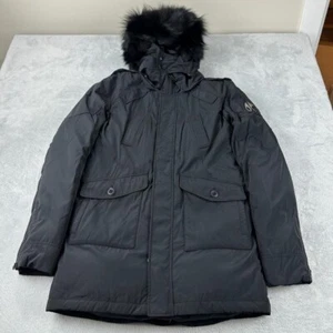 Moose Knuckles Black Down Jacket Men's Size M - Picture 1 of 16