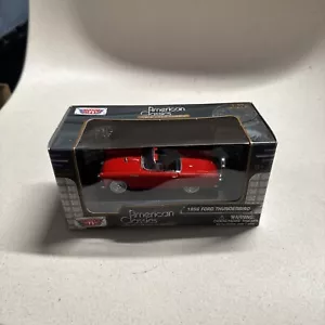 1/43 Scale 1956 Ford Thunderbird Motor Max New - Picture 1 of 10