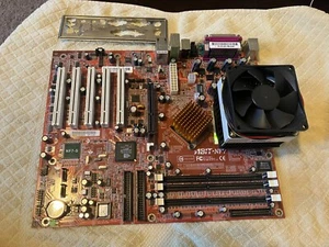 Carte mère Abit ABIT-NF7S v2.0 + processeur AMD Athlon 1700 + Mushkin 2x256 Mo DDR RAM - Photo 1/16