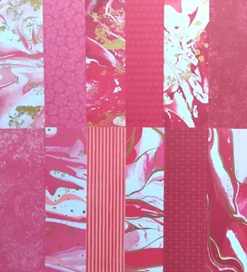 Stampin up  Besonderes Designerpapier Marmorierte Eleganz 6 Blatt ci. 6x6 inch - Bild 1 von 1