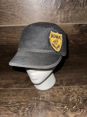Boné feminino Iowa Hawkeyes Army Cadet tamanho único preto 47 marca patch - Imagem 1 de 4