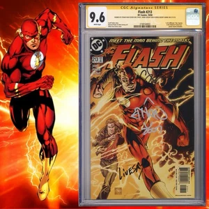 CGC 9.6 SS Flash #213 signed by Johns, Van Sciver & Livesay 2004 - Picture 1 of 2