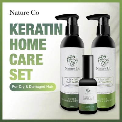 KERATIN HOME CARE SET ANTI-FRIZZ FORMULA - Image 1 of 2