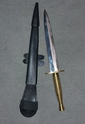 Fairbairn-Sykes Double Edge Commado Fighting Knife Dagger - 3rd Pattern - Image 1 of 4
