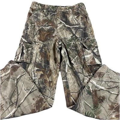 Realtree Camouflage Outdoor Hunting Cargo Pants Youth Boys XXL 18 Adjustable - Image 1 of 4