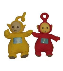 Pair Of Talking Teletubbies Po & Laa Laa Vintage 1998 Playskool Actimates - Picture 1 of 8
