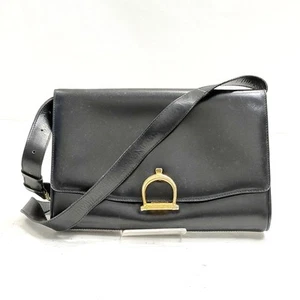 CELINE Waist Pouch Black Leather 3356892 - Picture 1 of 9