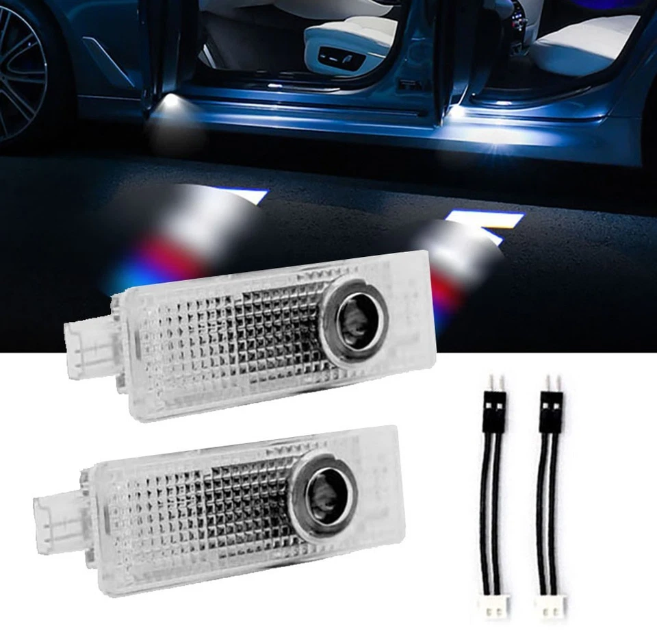 2x Led Laser Projector M-Power Puddle Lights Door Lamps Compatible with BMW - Image 1 of 4