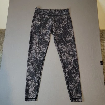 Under Armour Heat Gear Black & Gray Compression Leggings - Medium - Image 1 of 4